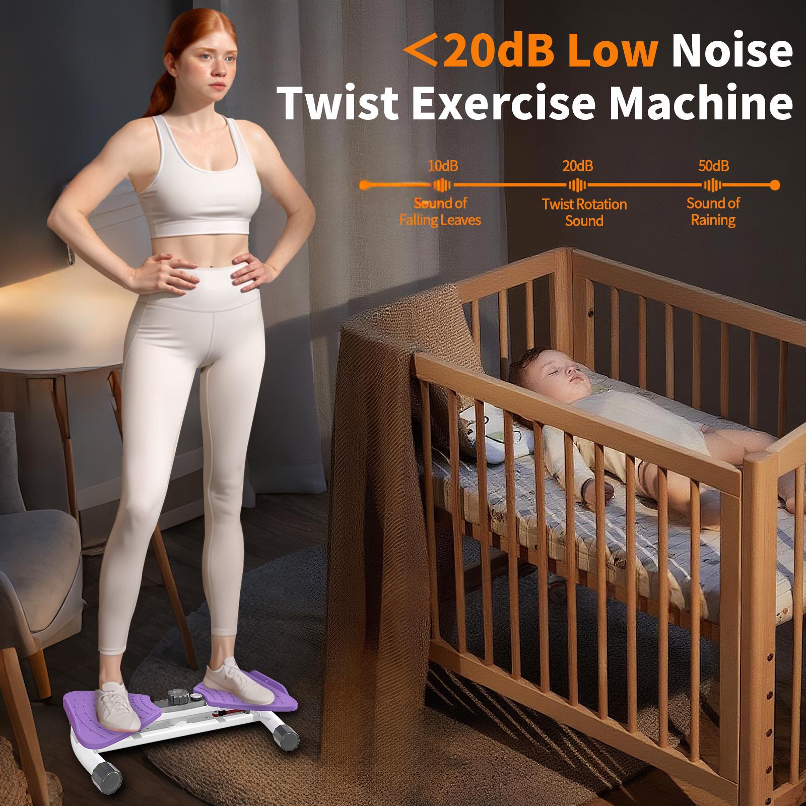 Womens Portable Waist Twister Abdominal Trainer