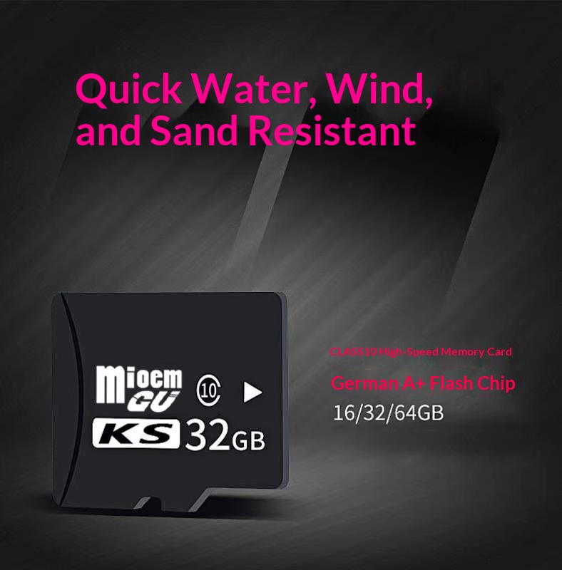 Memory Card For A Mobile Phone Controlled Dashcam