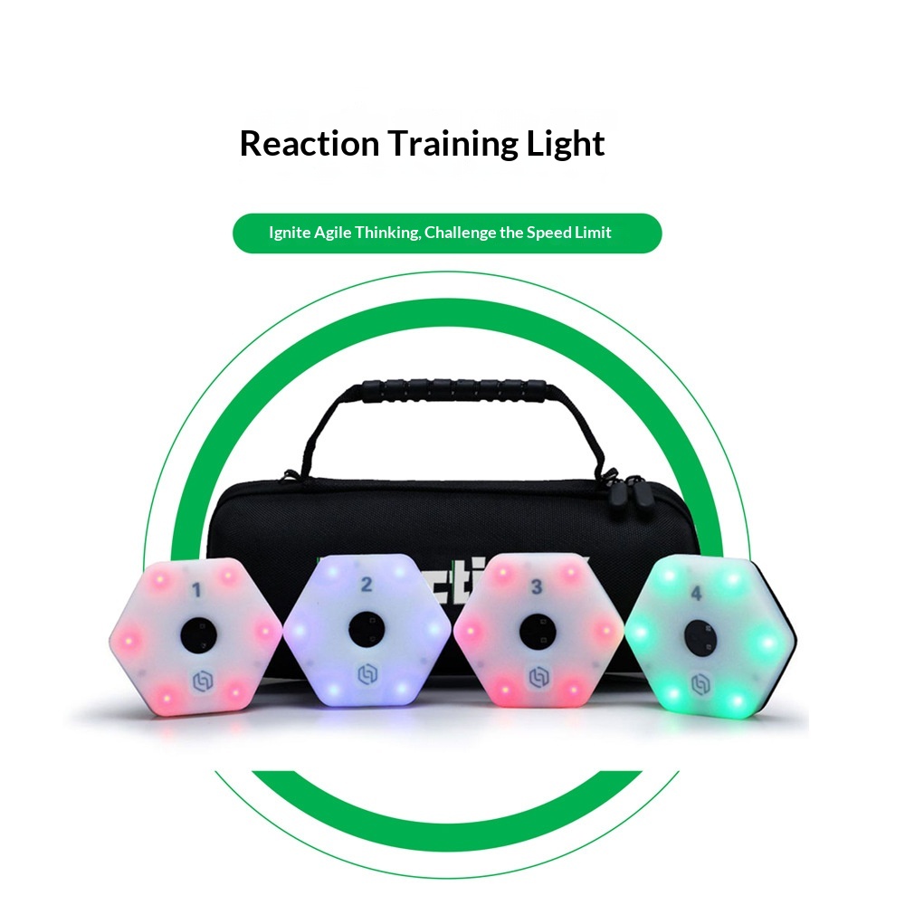 Sure, The Reaction Agility Training Light Is Wireless And Uses Induction 4 pcs Set