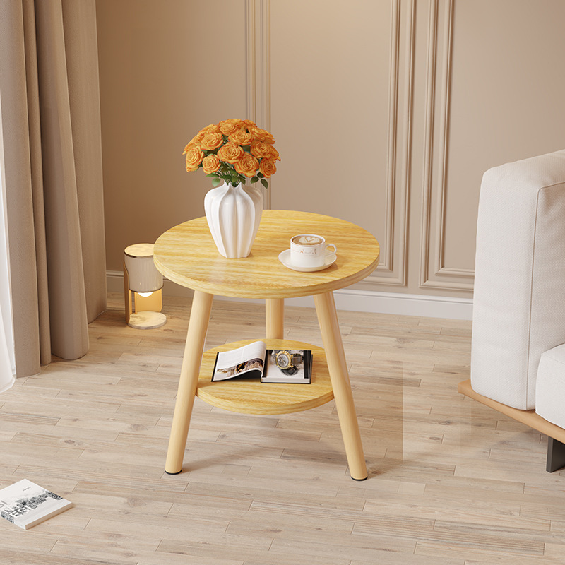 Coffee Table Living Room Home Sofa Nut brown 50x52cm