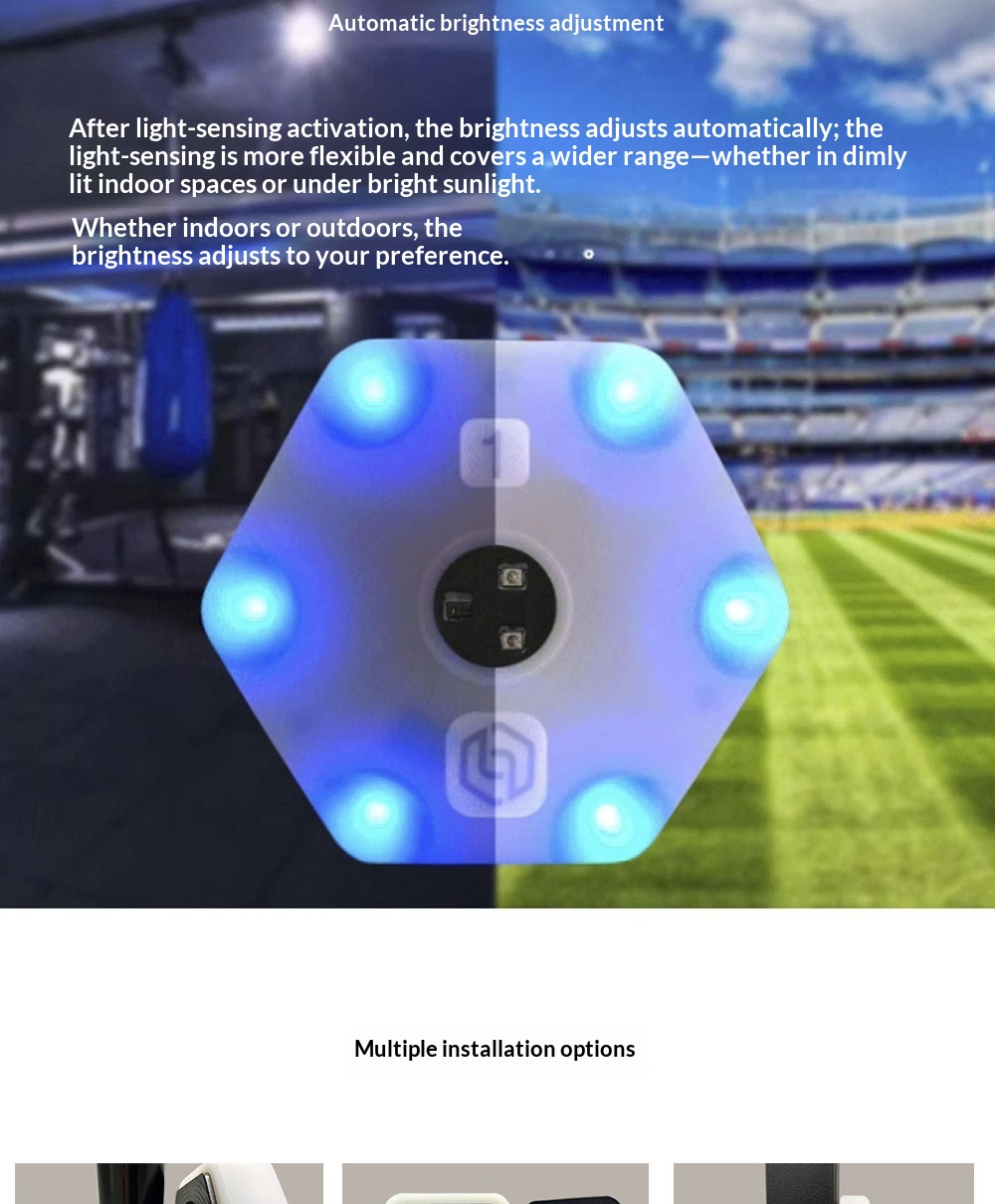 Sure, The Reaction Agility Training Light Is Wireless And Uses Induction detail photo 3
