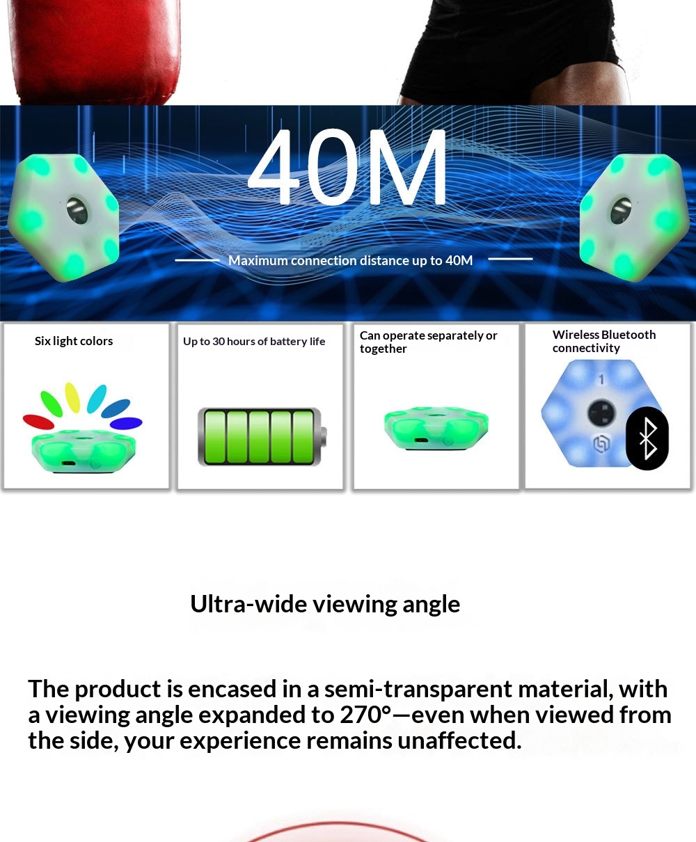 Sure, The Reaction Agility Training Light Is Wireless And Uses Induction detail photo 4