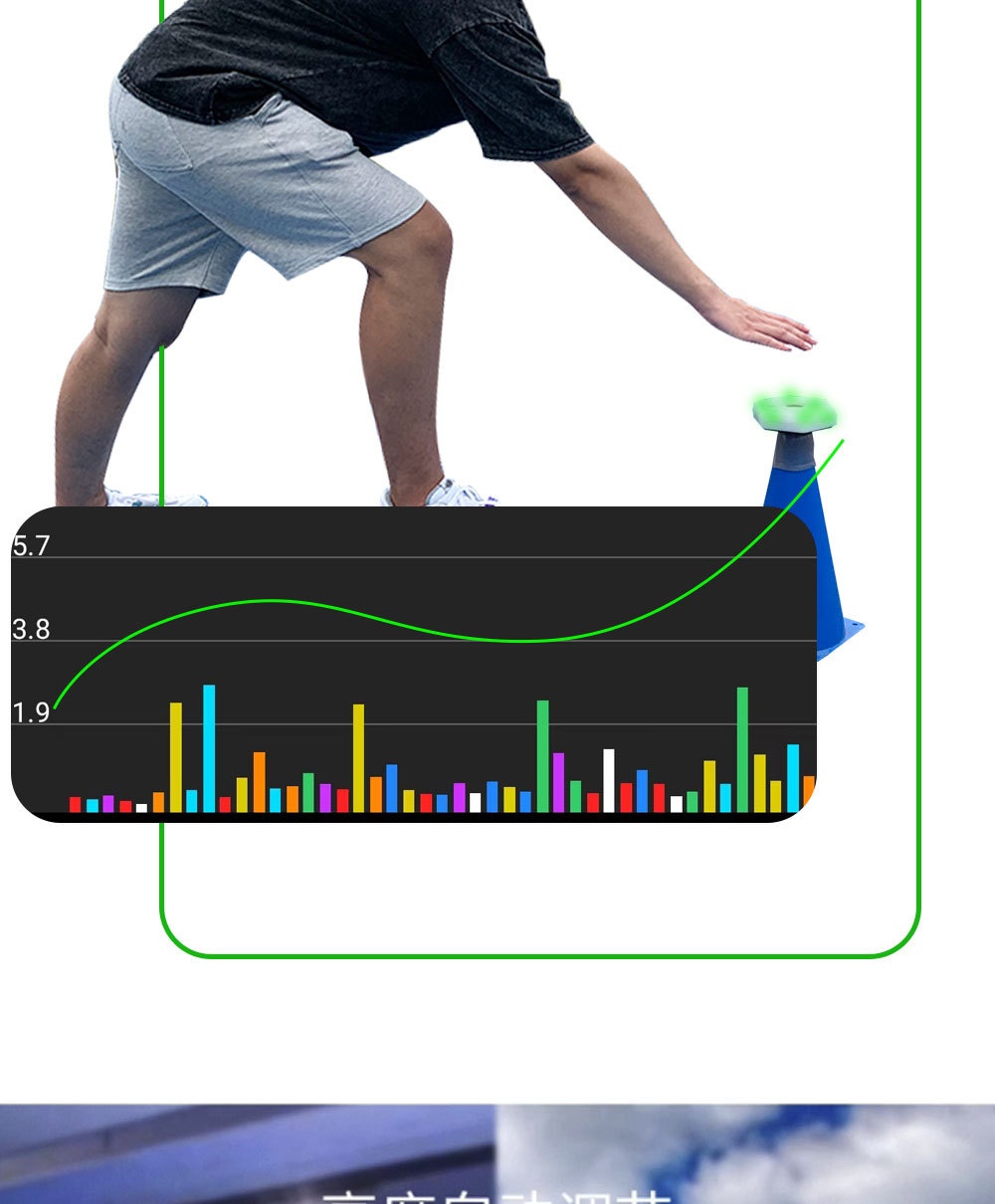 Sure, The Reaction Agility Training Light Is Wireless And Uses Induction detail photo 8