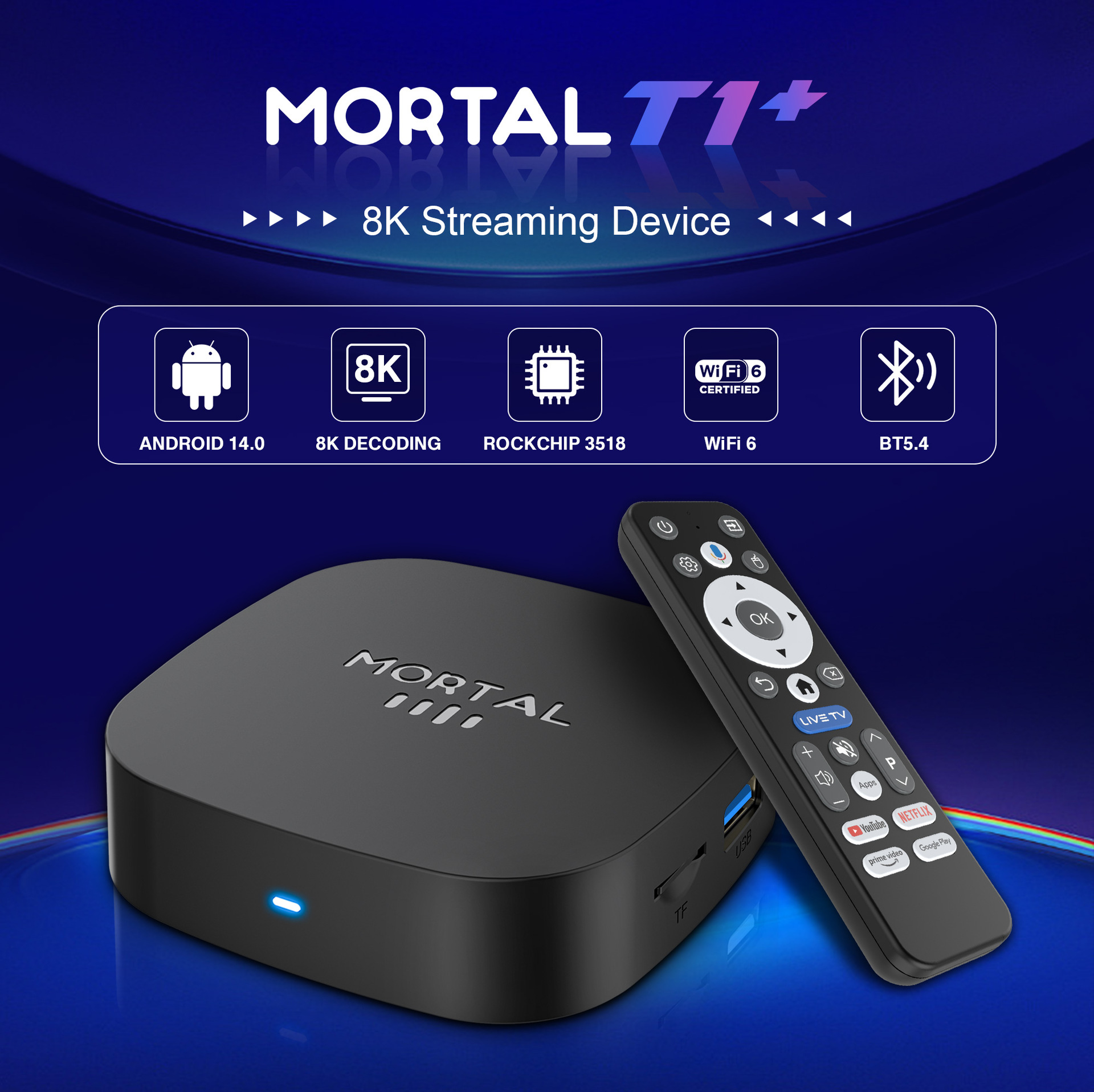 8K HD Network Set-top Box Player