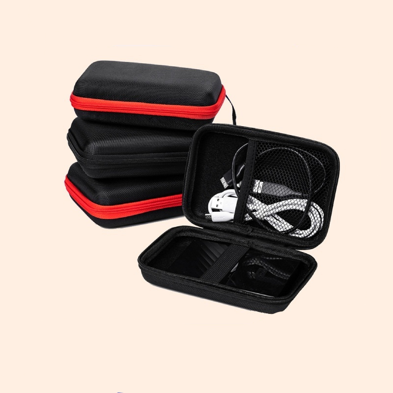 Portable Power Bank Data Cable Oxford Cloth Storage Bag