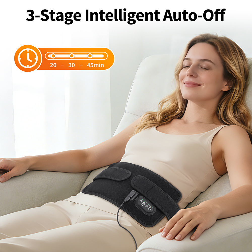 Portable Home Multifunctional Luminescent Therapy Device For The Waist