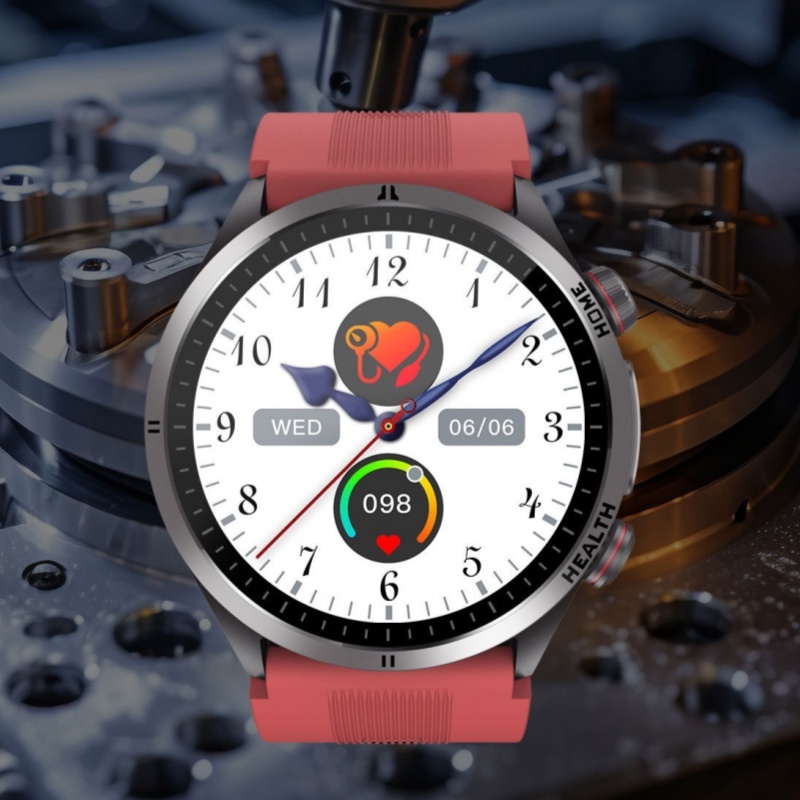 Bluetooth Blood Oxygen Fitness Watch Black