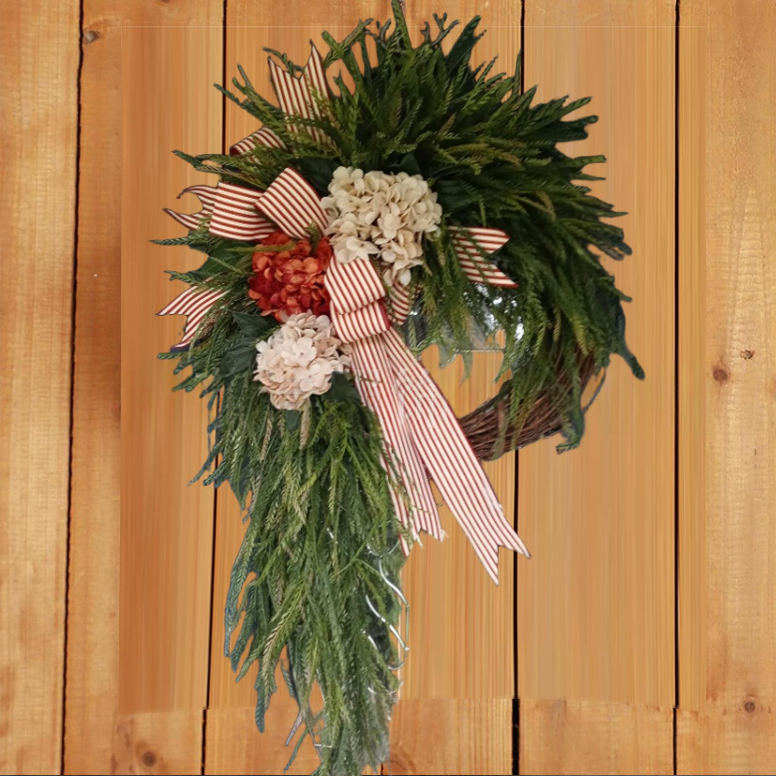 Hydrangea Wreath Autumn Door Hanging