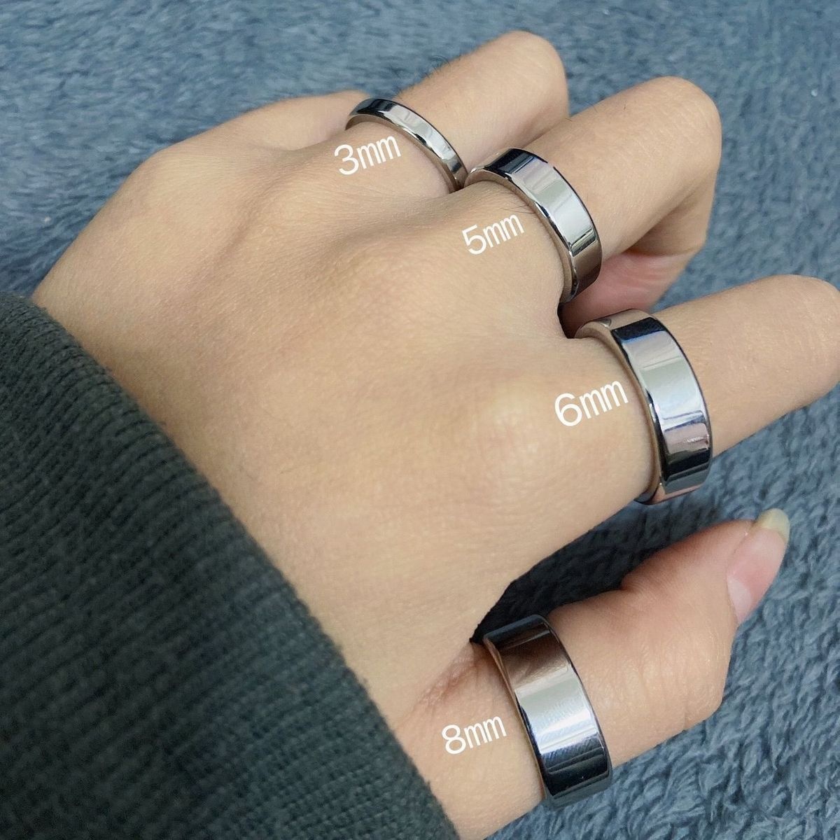 Titanium Steel Men's Ring Sells Out In A Big Rush Extremely Impressive