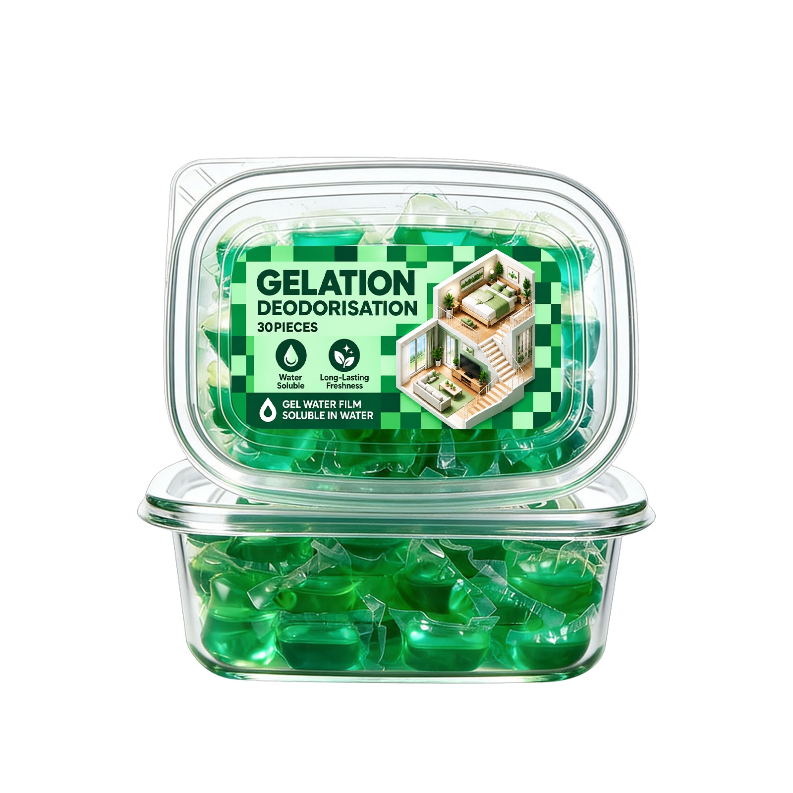 Gelation Deodorisation