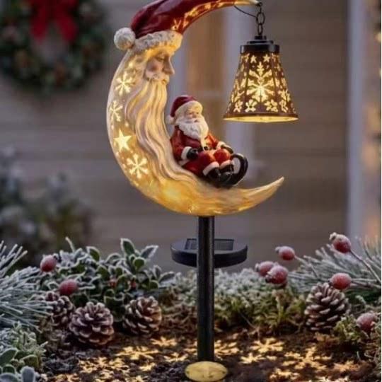 Ground Plug Lamp Christmas snowman