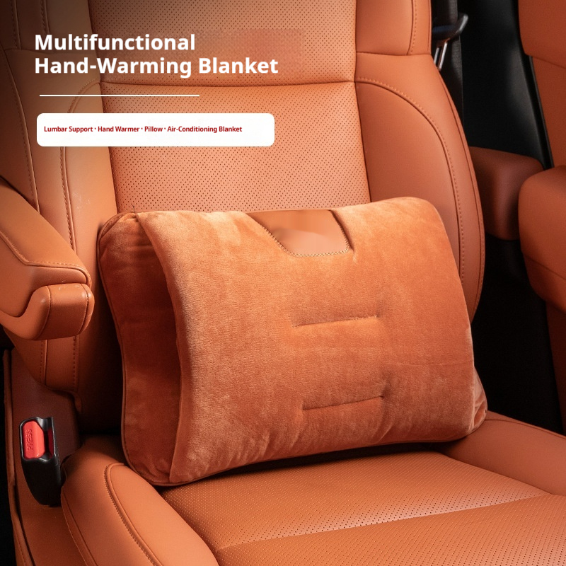 Multifunctional Air-conditioning Quilt Foldable Car Pillow