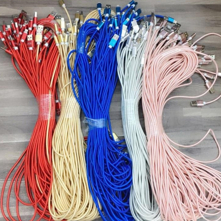 Cable datos celular nylon carga rápida