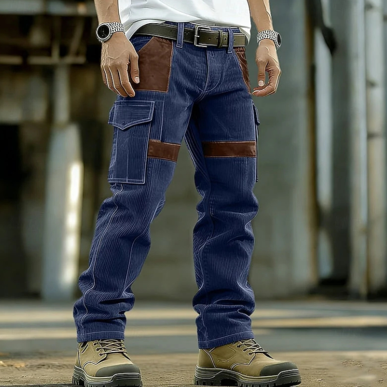 Mens Vintage Punk Work Pants
