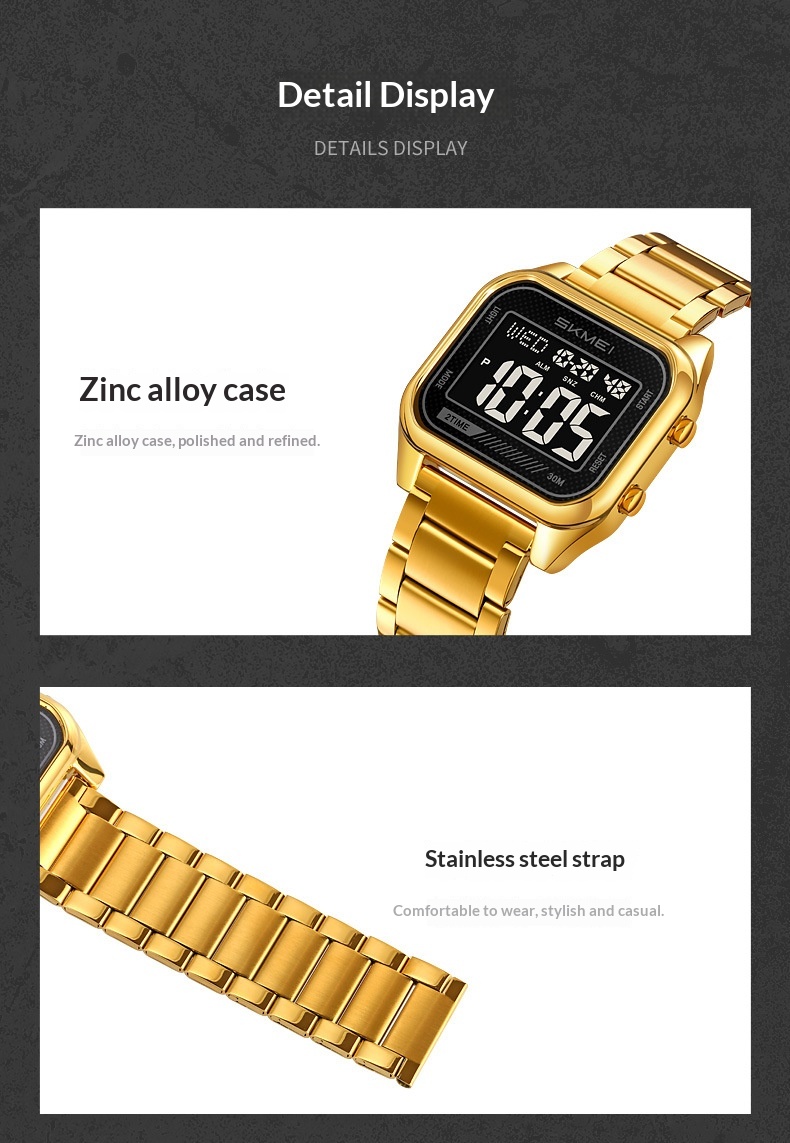 Skmei 2478 Digital Waterproof Sports Digital Watch for Men