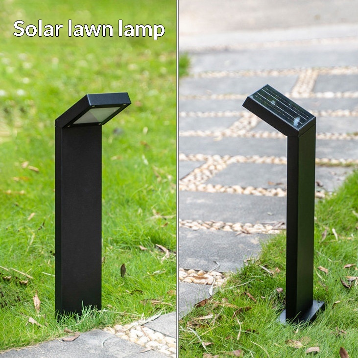 Outdoor Lawn Lights Waterproof Solar Courtyard Lights Minimalist Design