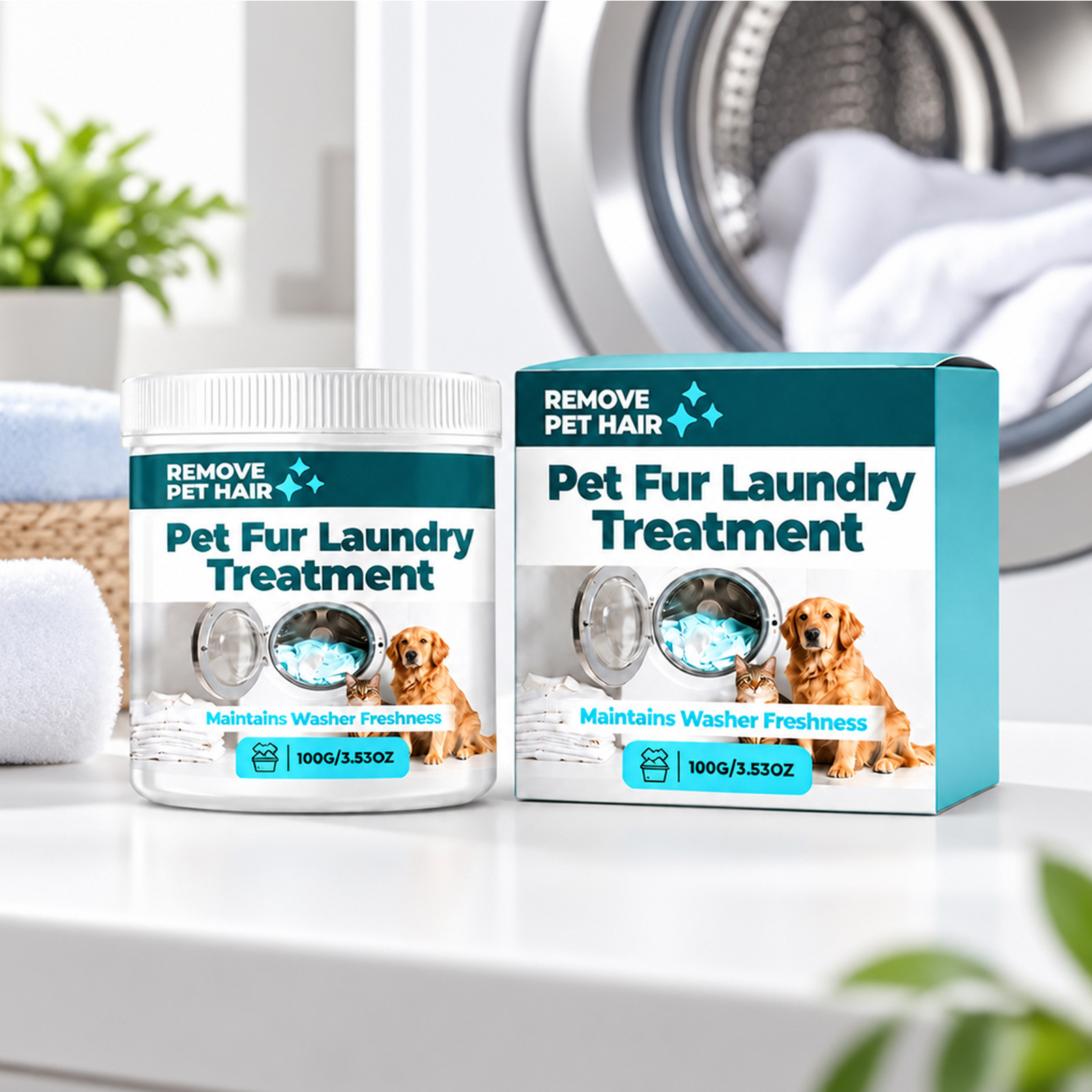Pet Fur Laundry Treatment