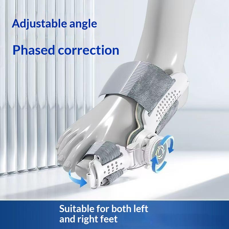 Toe Corrector With Adjustable Knob Separating Toe Corrector