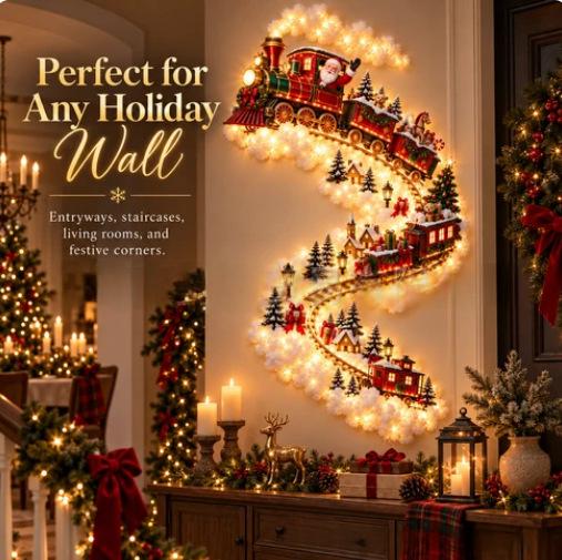 Christmas Magic Trail Wall Light