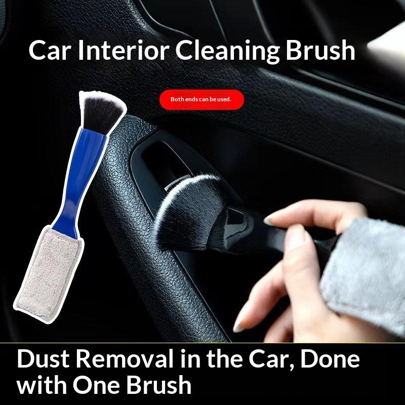 Car Wash Tool Interior Crevice Cleaning Brush