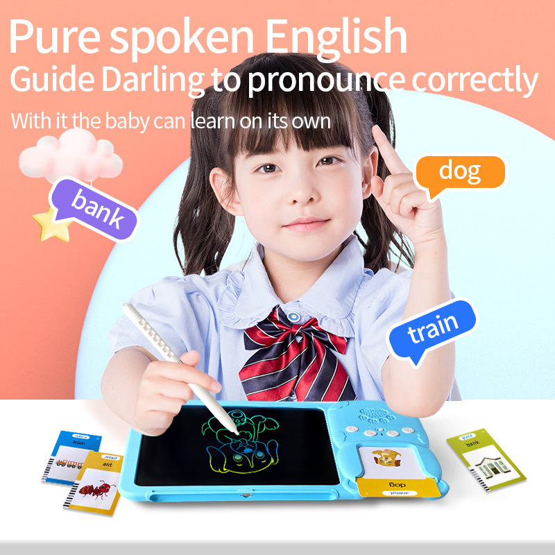 Children's English Learning And Painting With Handwriting Board Integrated Machine