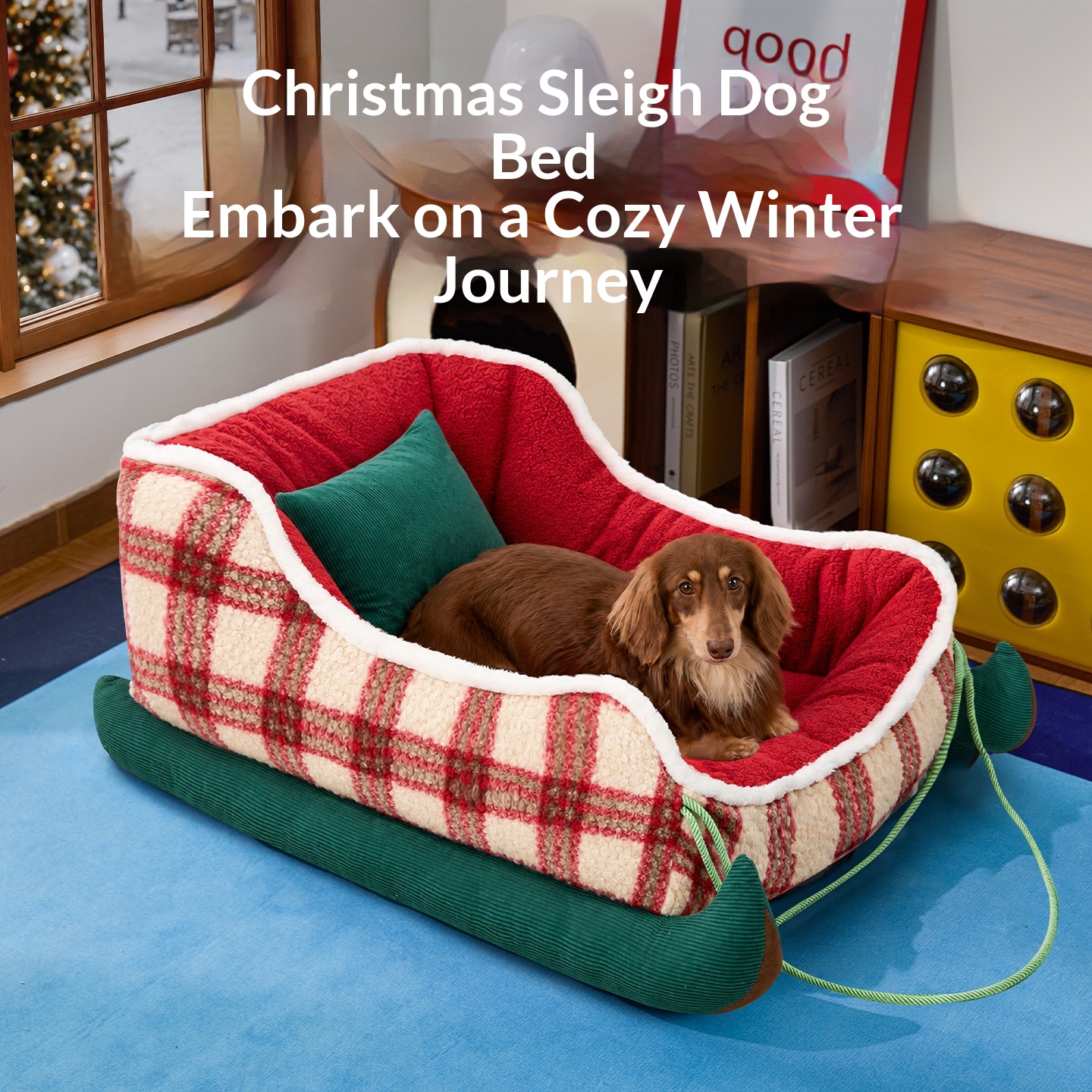 New Four-season Universal Semi-enclosed Winter Warm Cat Bed detail photo 2