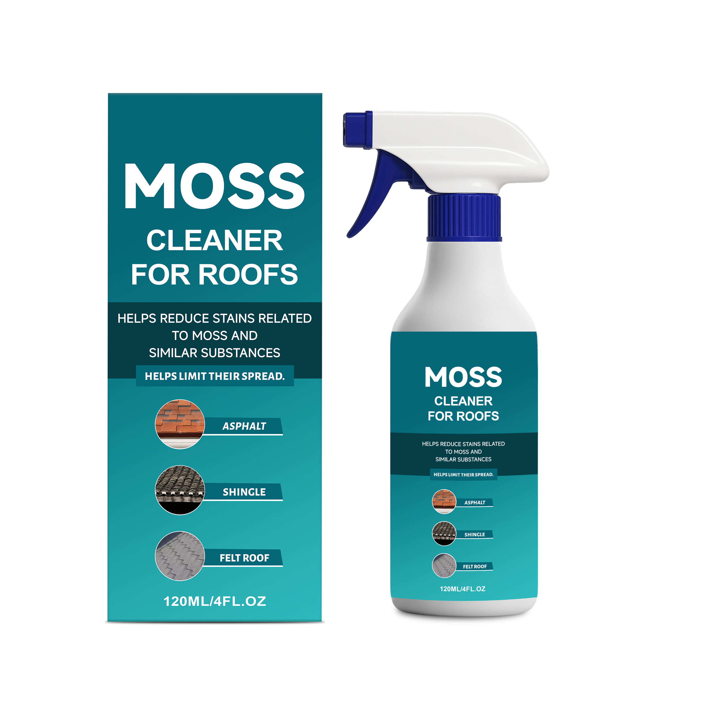 Moss Cleaner For Roofs
