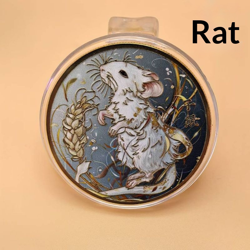 New Release Twelve Zodiac Animal Copper Coin Commemorative Coin