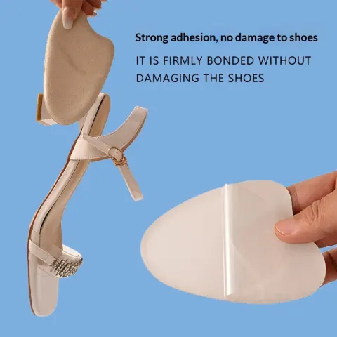 Comfortable Invisible Self-adhesive Half-sole Insoles for High Heels
