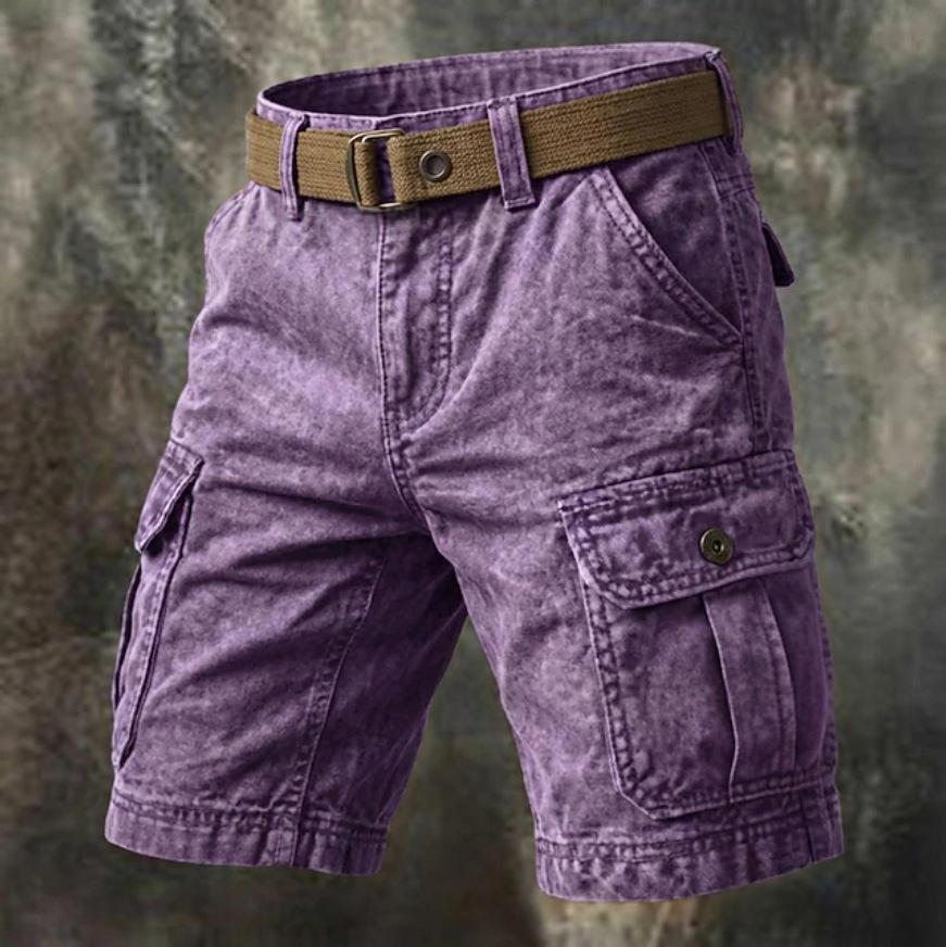 Casual And Fashionable Men's Polyester Shorts