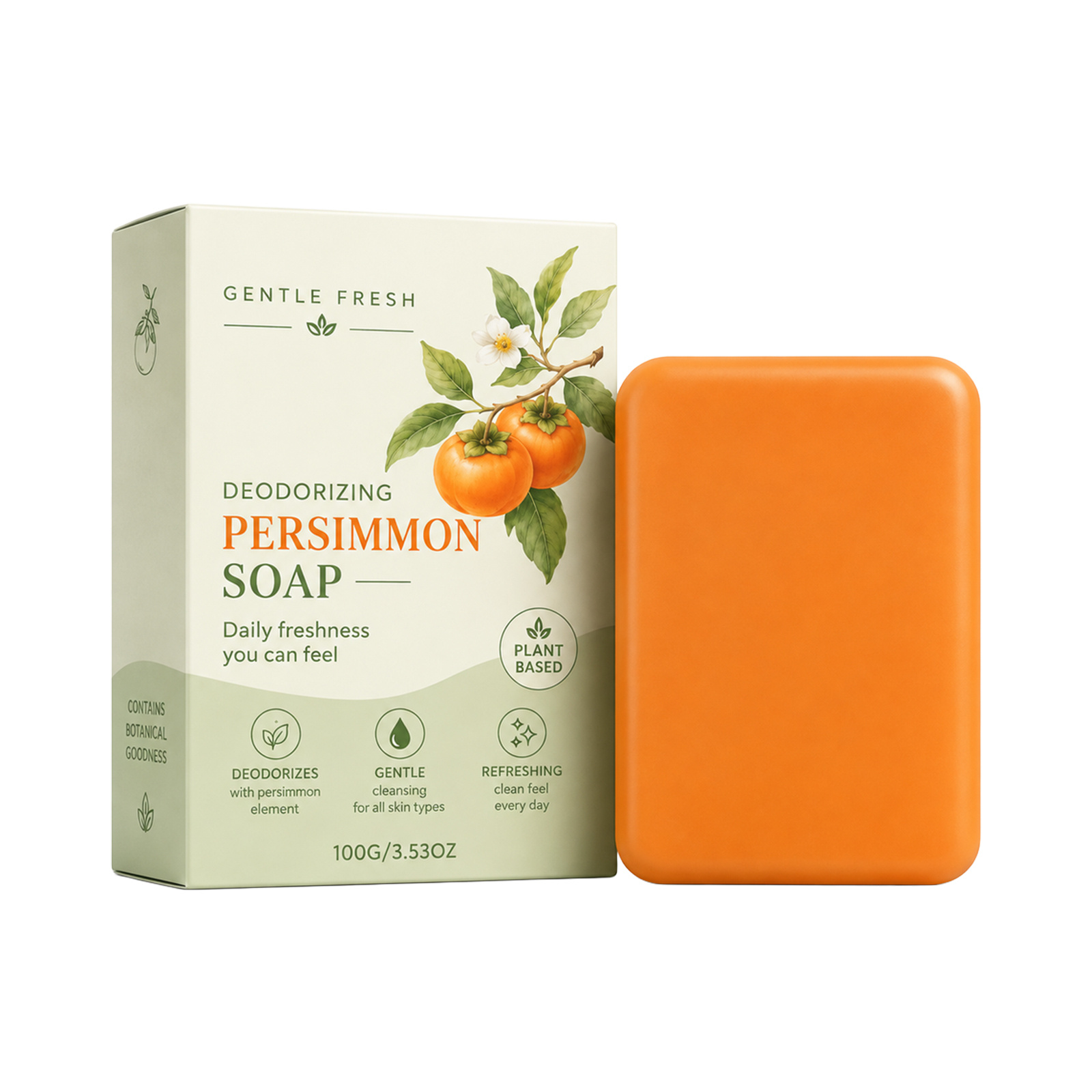 Deodorizing Persimmon Soap