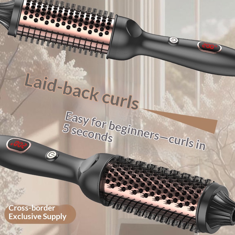 32mm Dual-purpose Automatic Curling And Straightening Iron, Mini Ceramic For Home Use