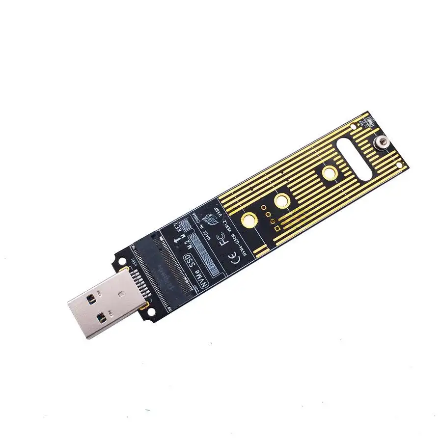 USB 31 Type-A to JMS583 Adapter Card for