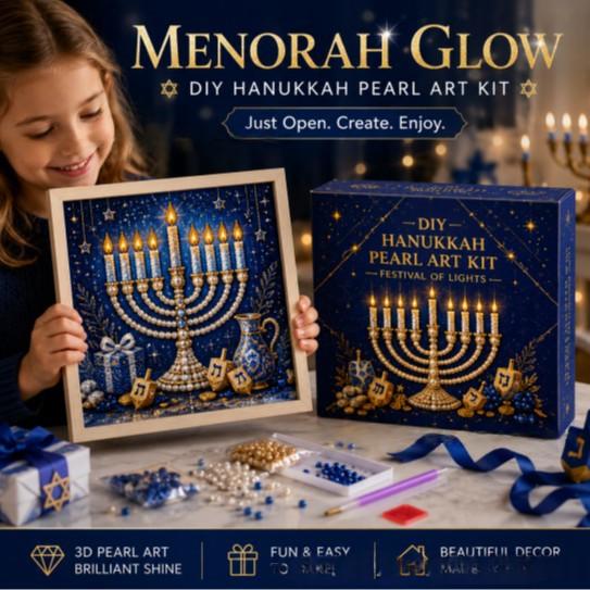 Handmade DIY Pearl Art Ornament Kit