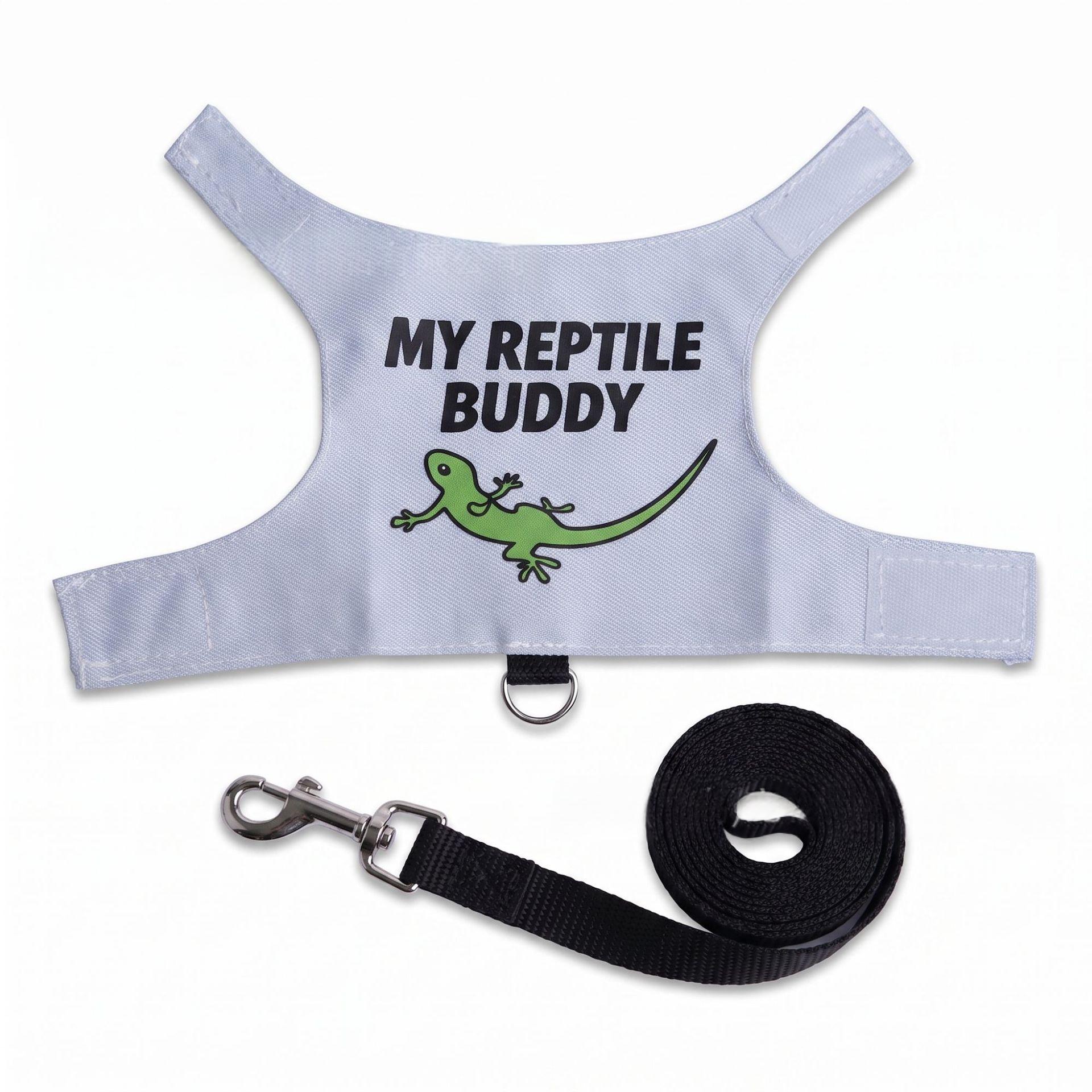 Lizard Harness And Leash Set, Pet Supplies For Reptiles, For Outdoor Use detail photo 2