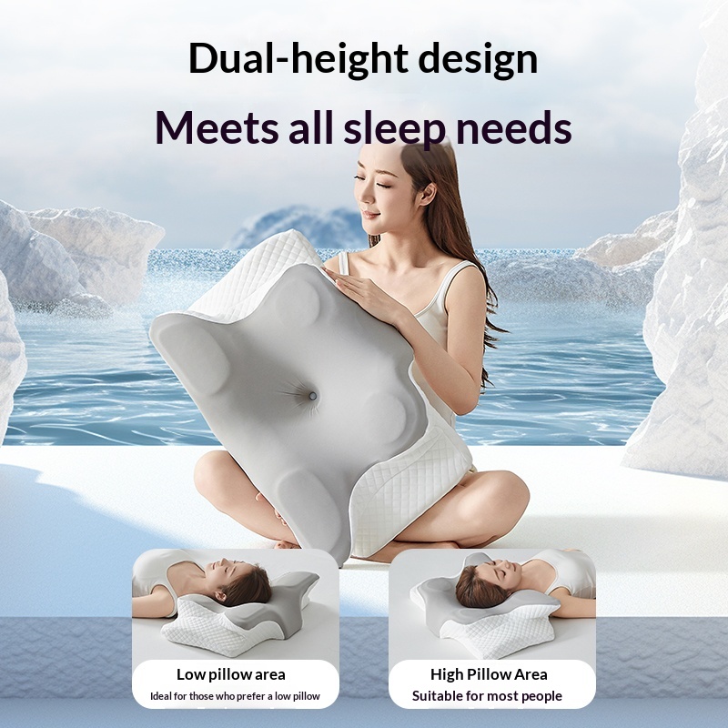 Pillow Cervical Pillow Supports The Neck And Promotes Sleep