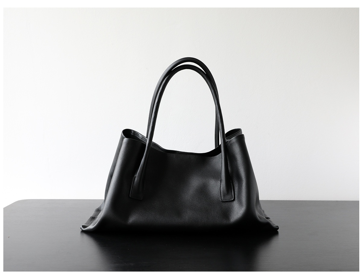 Light Luxury Minority Top Layer Cowhide Tote 04ed33fc 5af8 441d 8115 Cc6c23590047 Trans