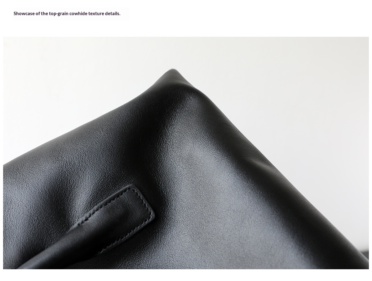 Light Luxury Minority Top Layer Cowhide Tote 30f8721f 6332 4771 8c98 E0cfd8c05929 Trans