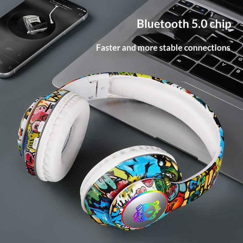 Graffiti Children's Wireless Bluetooth Headset