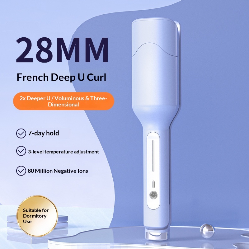 Deep U Curling Iron Egg-curl Hair Straightener