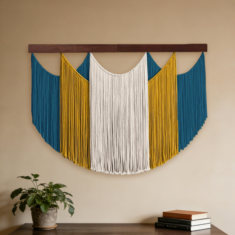 Woven Tassel Wall Tapestry
