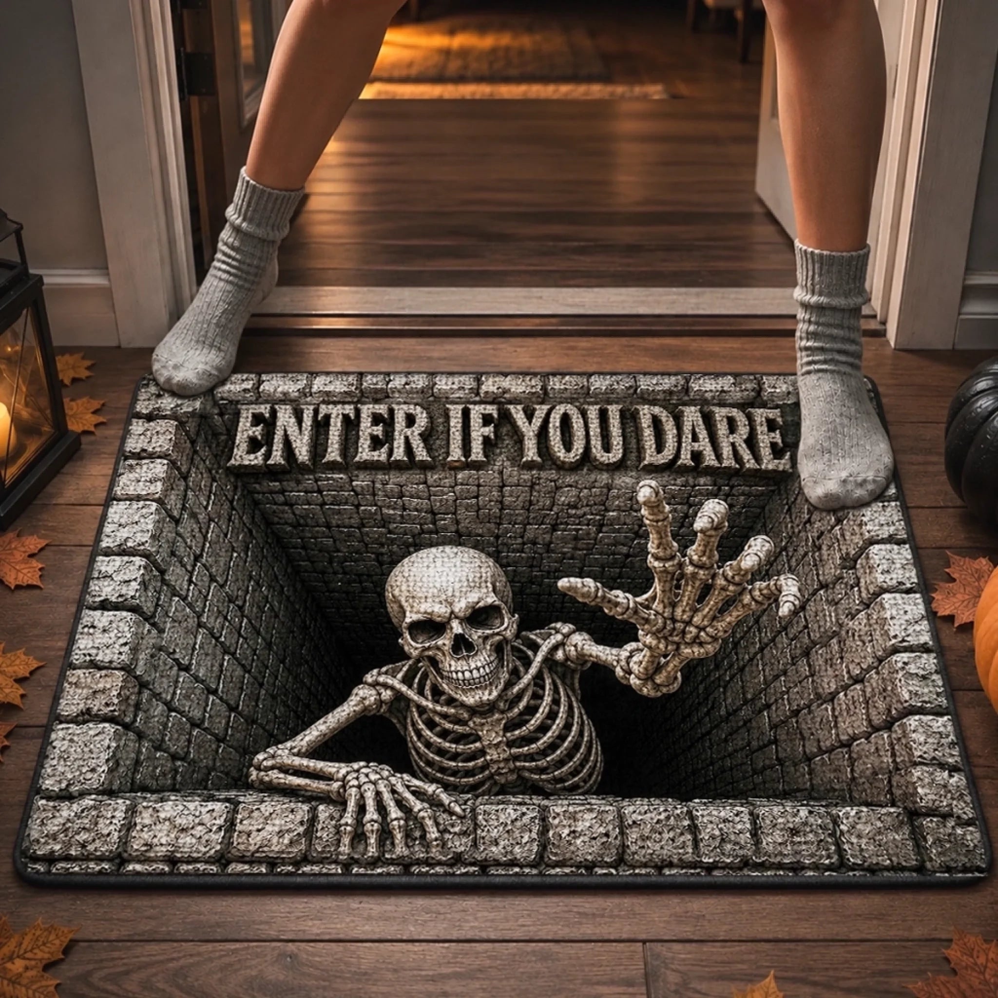 Custom Home Decor Decorative Mat Personalized Halloween Decor