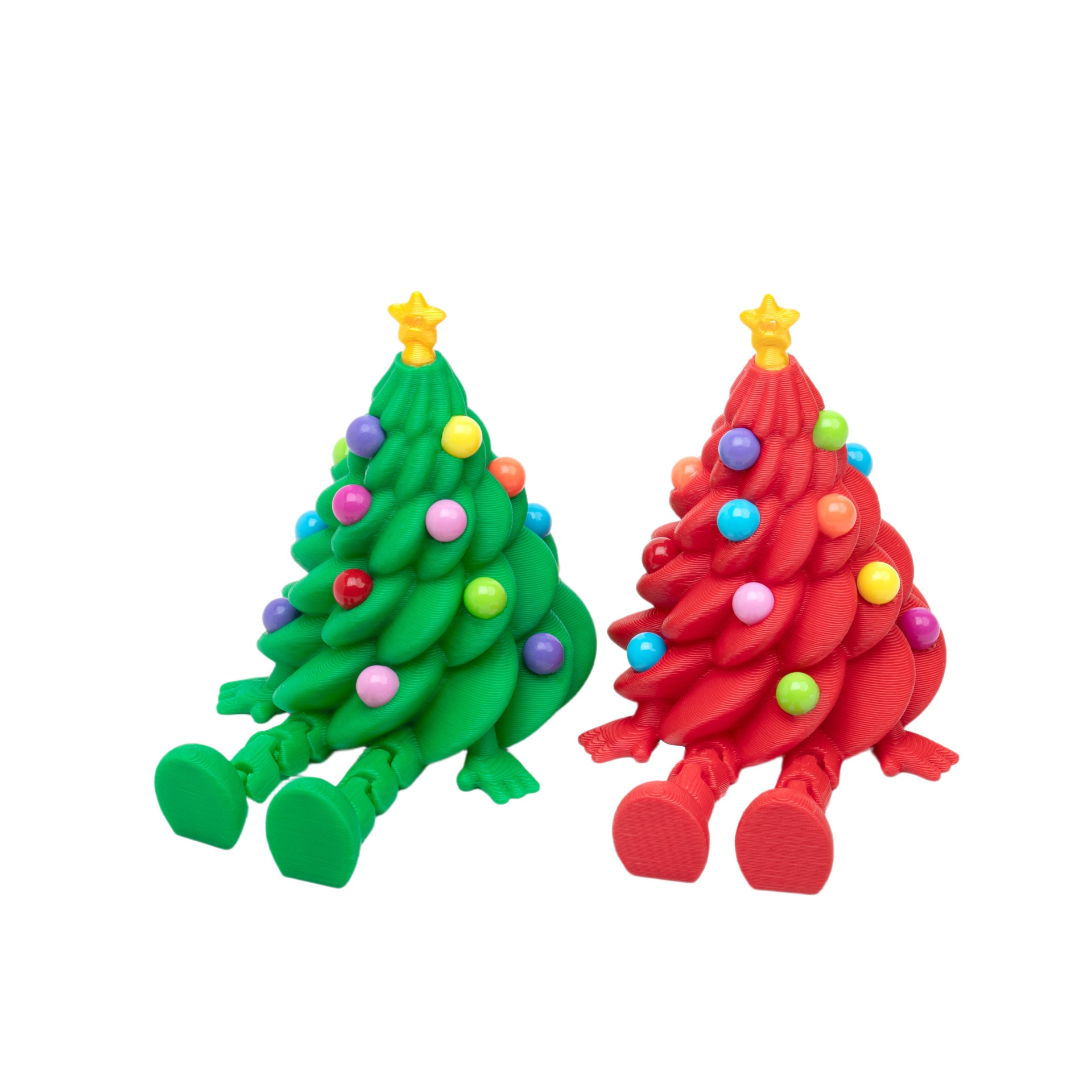 Desktop Decorative Ornament Colorful Christmas Tree Christmas Gift