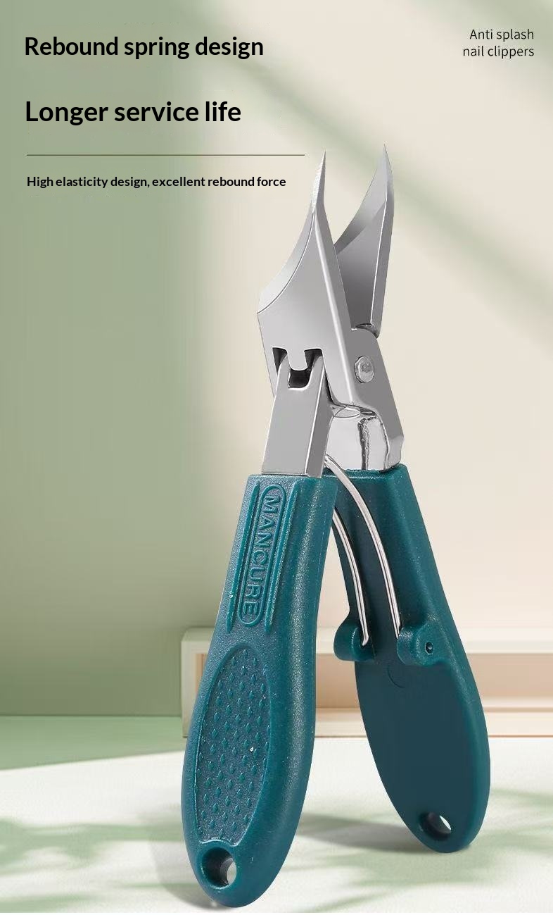 Nail Clipper Set With Eagle-beak Slanted Blades detail photo 7