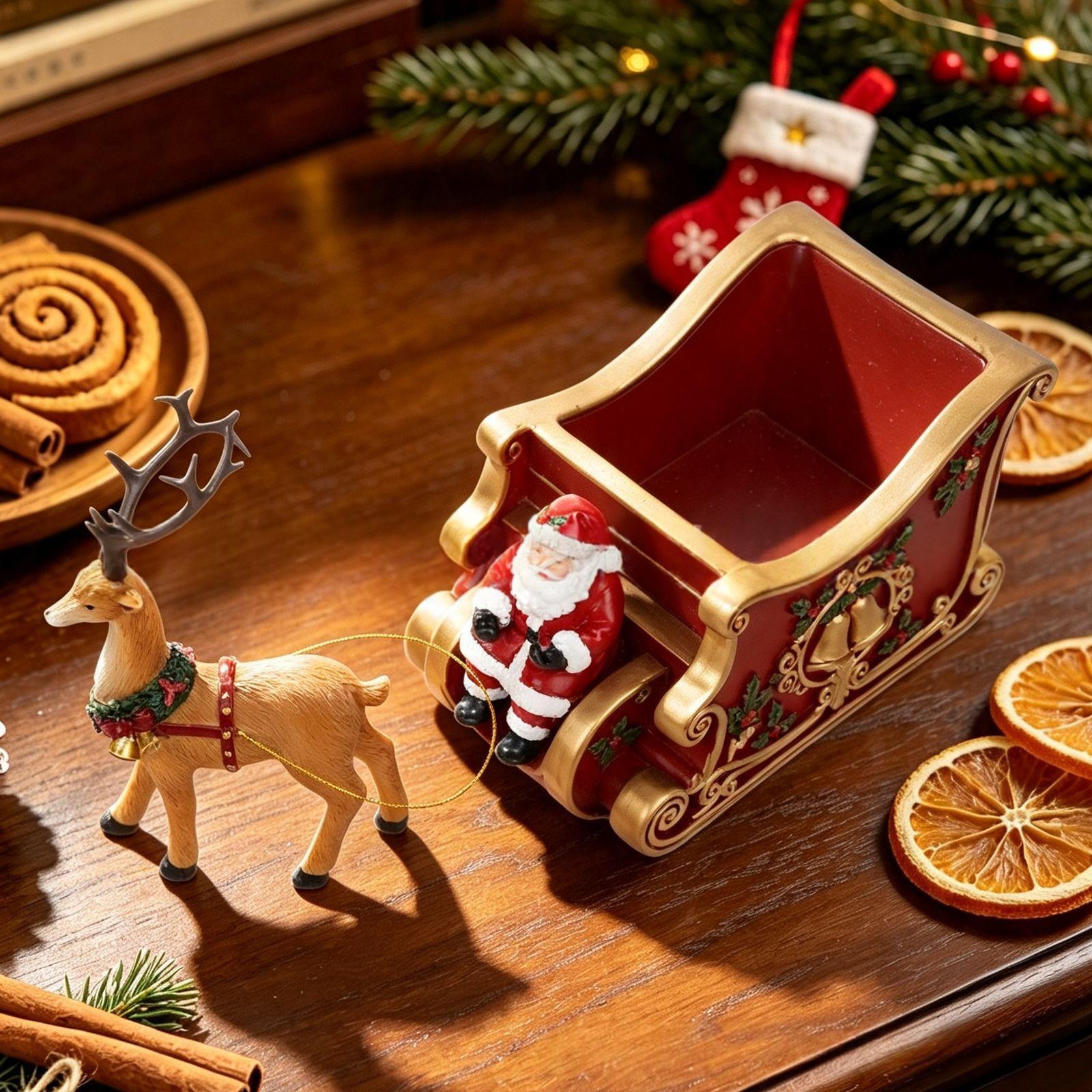 New-style Little Train Candy Holder Christmas Ornament Decoration