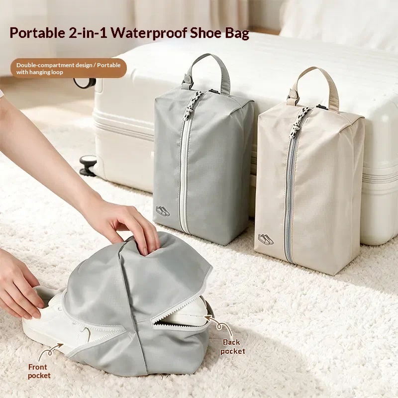 Large-capacity Luggage And Shoe Storage Bag With Dustproof Feature