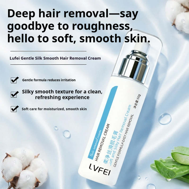 Gentle Smooth And Silky Hair Removal Cream