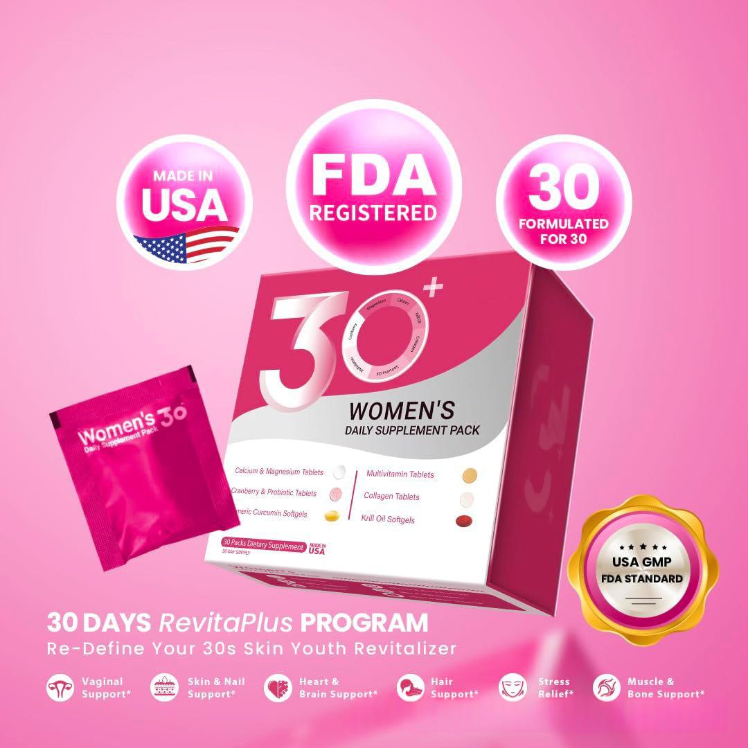 Womens Vitamin Capsule Pack Of 30 Bags