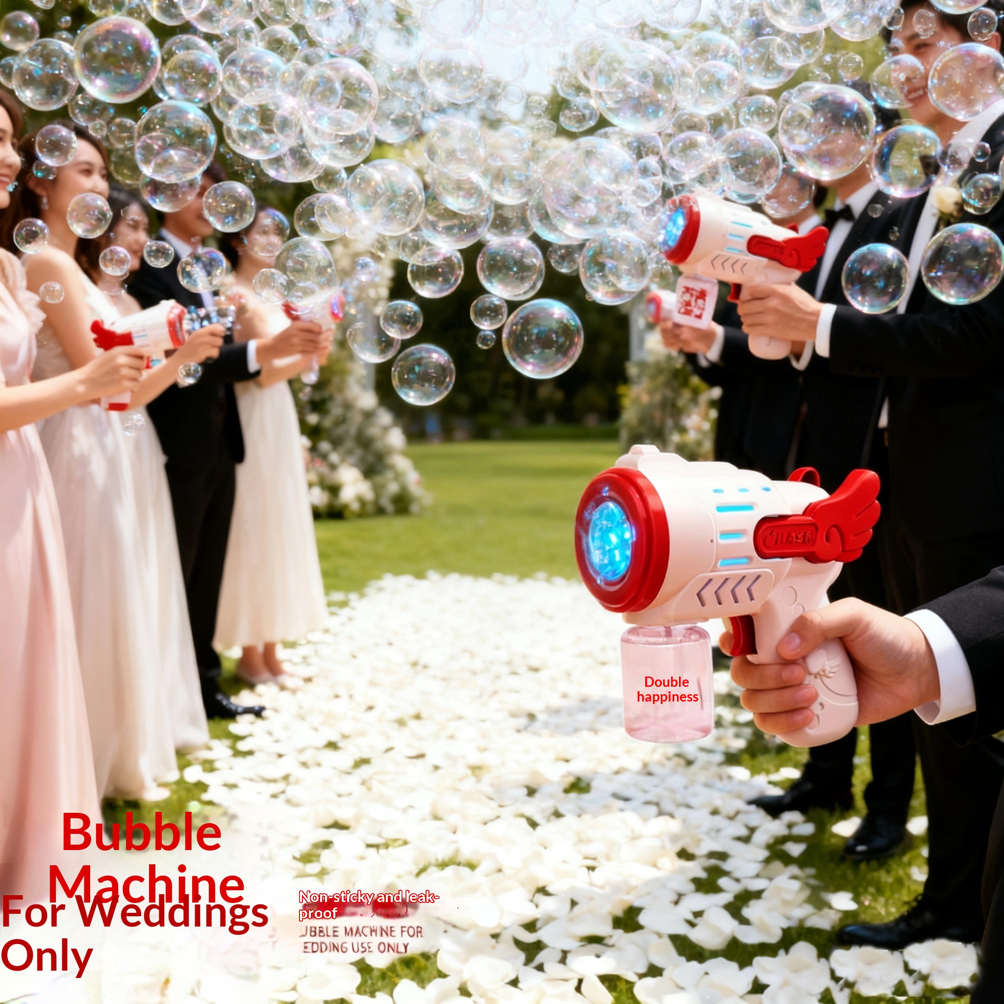 Fully Automatic Handheld Bubble Machine For Weddings