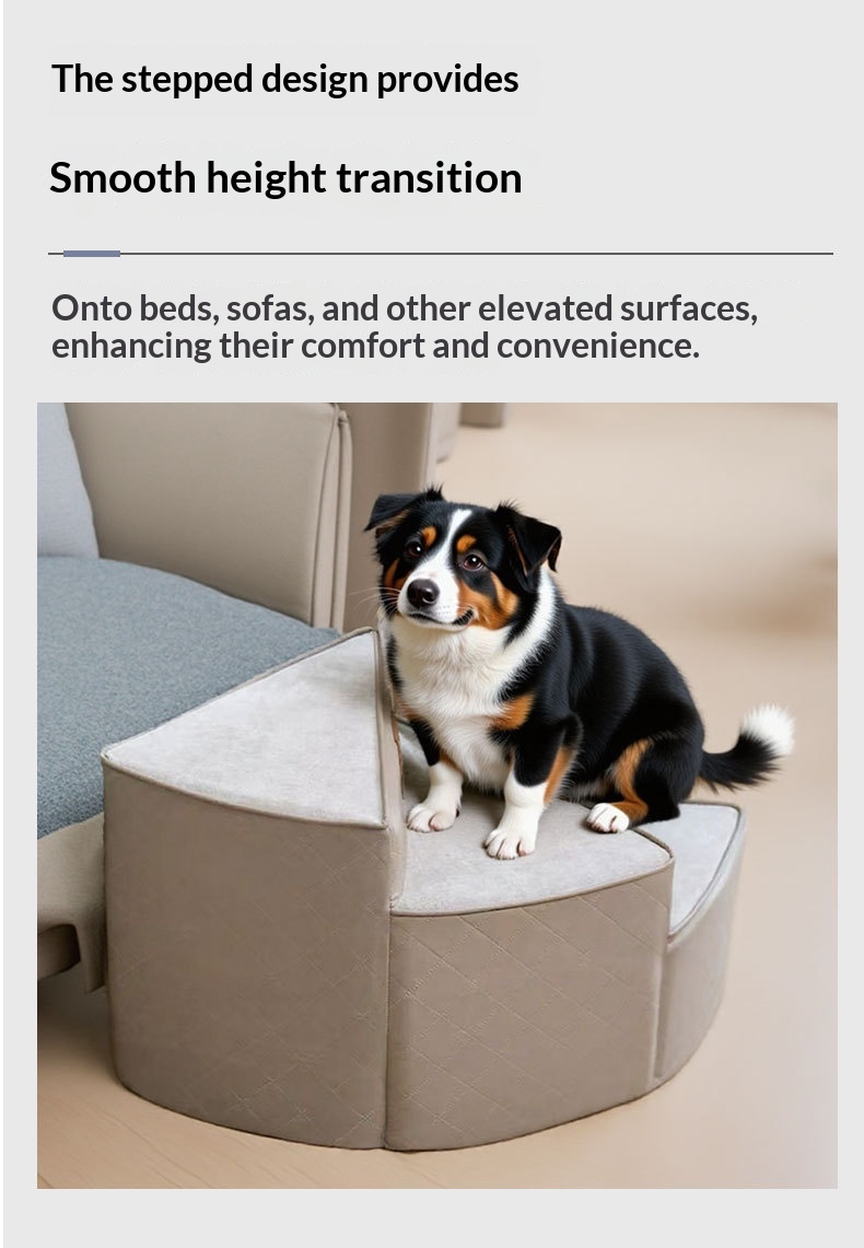 Wear-resistant Universal Step For Cats And Dogs Small Cat And Dog Climbing Ladder detail photo 4